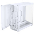 PHANTEKS NV Series NV9 E-ATX case, Tempered Glass, ARGB - matte white & M25 Gen2 PWM D-RGB fan 3-pack - Reverse Blade, 140mm, white + DRGB kit image number null