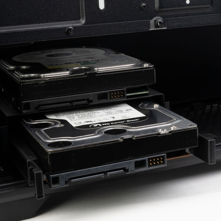 SilverStone FARA 515XR PC-Gehäuse, Midi-Tower, ATX, RGB, Tempered Glass - schwarz image number 9