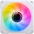 Jonsbo FR-606W PWM-L&uuml;fter, RGB - 120mm, wei&szlig; image number null