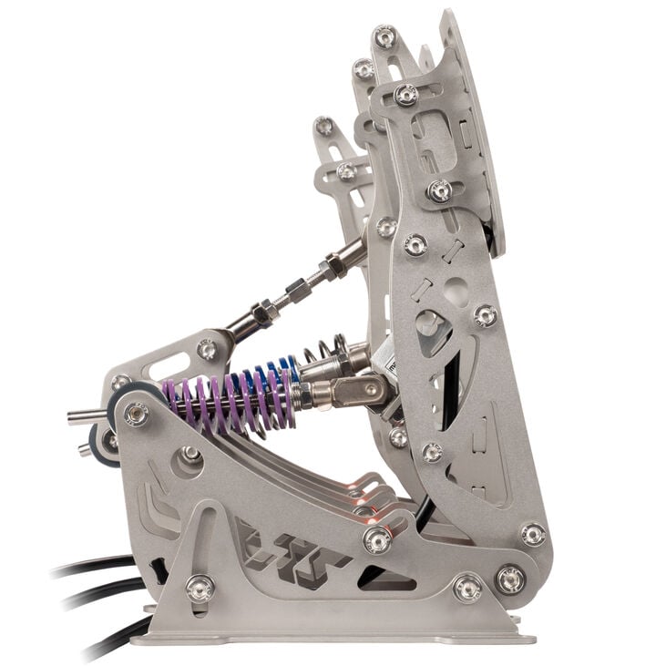 VRS DirectForce Pro 3-Pedal Set, accelerator, brake + clutch image number 1