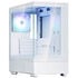 Zalman P10 PC-Gehäuse, Mini-Tower, mATX, RGB, Tempered Glass - weiß image number null