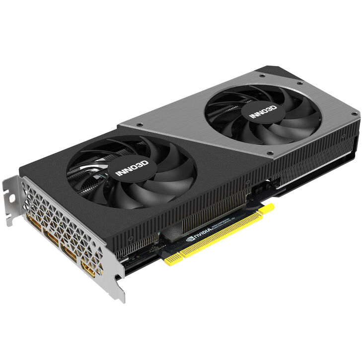 INNO3D GeForce RTX 4070 Twin X2, 12288 MB GDDR6 image number 1