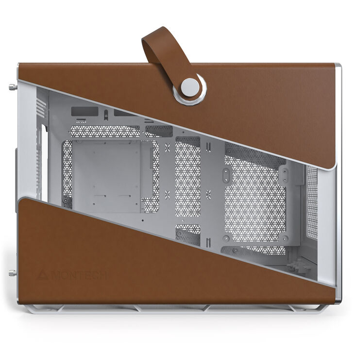 Montech HERITAGE PC Case, Mid Tower, ATX, Tempered Glass - White image number 2
