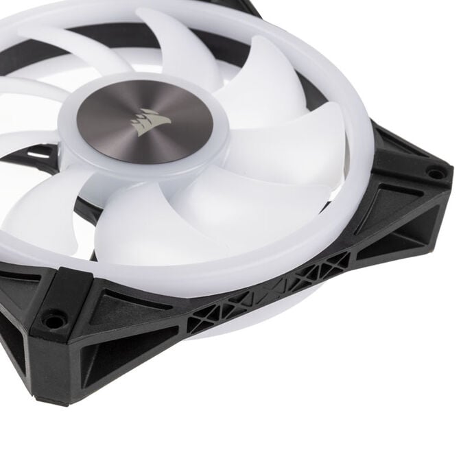 Corsair iCUE QL140 RGB PWM Fan 2-Pack incl. RGB Controller - 140mm, black image number 3