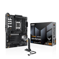 ASUS TUF Gaming X870-Plus WiFi Motherboard, AMD X870, Socket AM5, DDR5