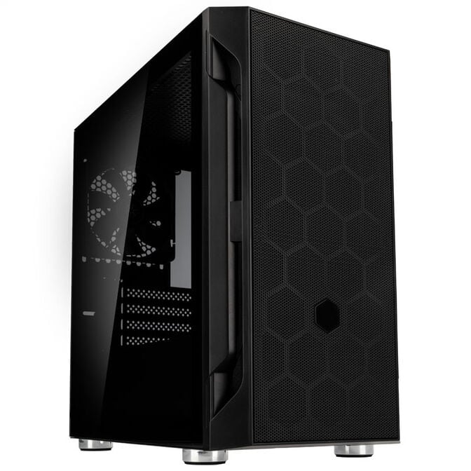 SilverStone Fara H1M, Tempered Glass - black image number 0