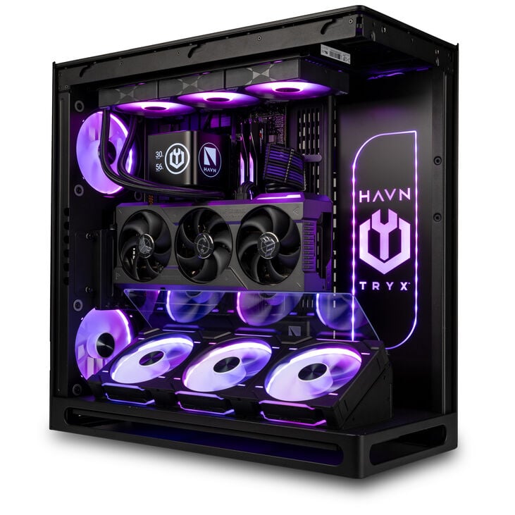 Gaming PC Shadow Oasis, AMD Ryzen 7 9800X3D, NVIDIA GeForce RTX 5080 image number 3