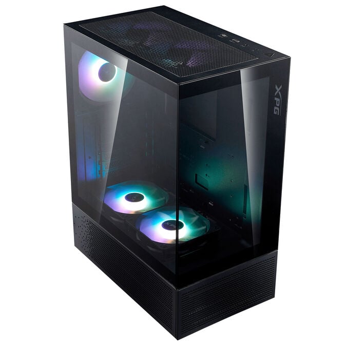 ADATA XPG Invader X Mini PC Case, Mid Tower, ATX, Tempered Glass - Black image number 2