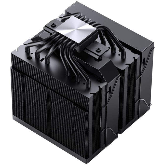 Jonsbo CA90 CPU-K&uuml;hler, Dual-Tower, 1 x 130mm / 1 x 120mm, PWM, ARGB - schwarz image number 5