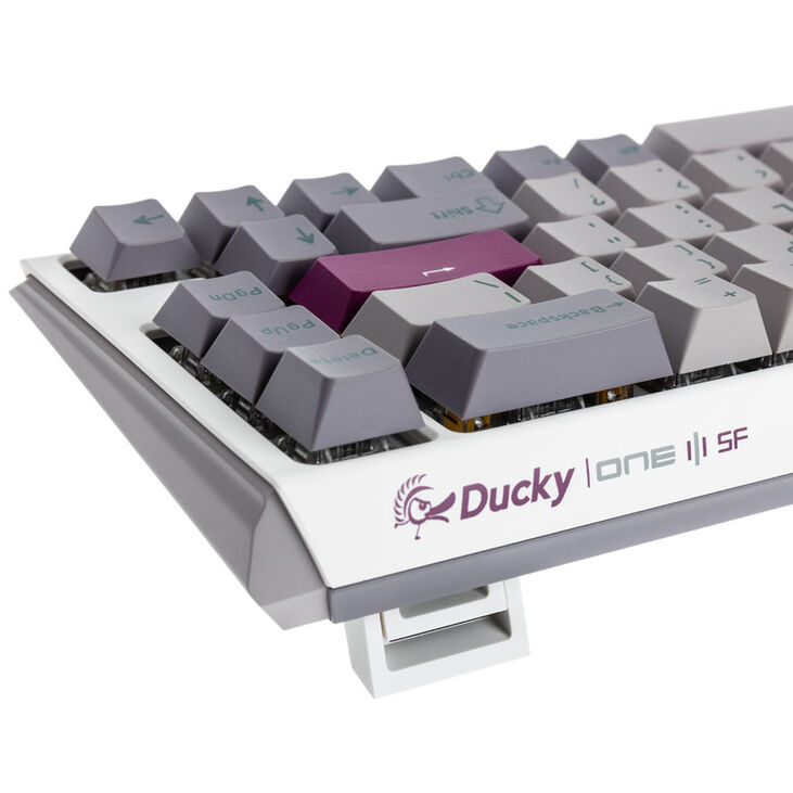 Ducky One 3 Mist Grey SF Gaming Tastatur, RGB LED - MX-Blue (US) image number 5