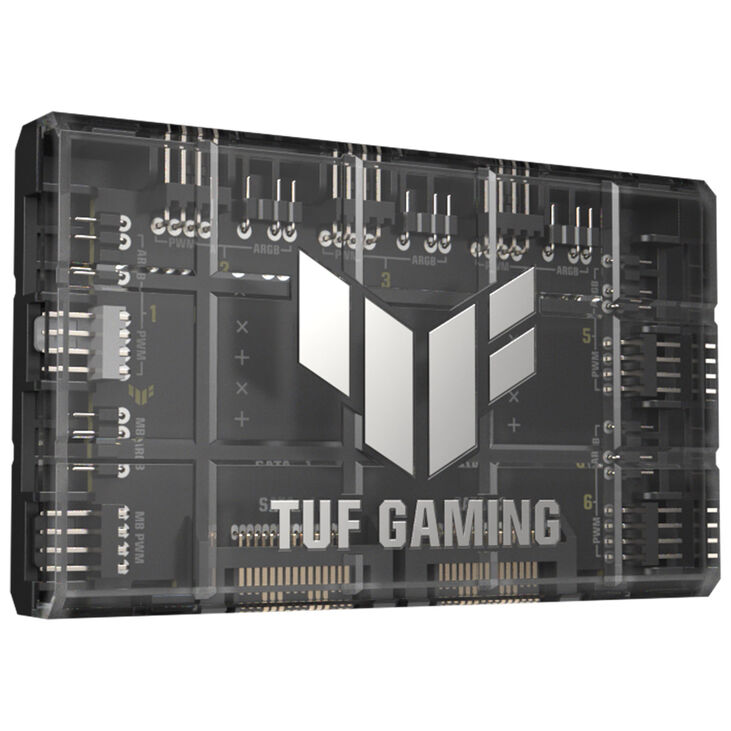 ASUS TUF Gaming ARGB PWM Fan Hub image number 1