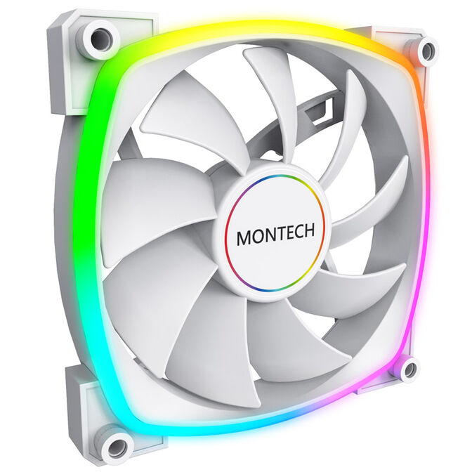 Montech AX140 PWM ARGB L&uuml;fter - 140mm, wei&szlig; image number 0