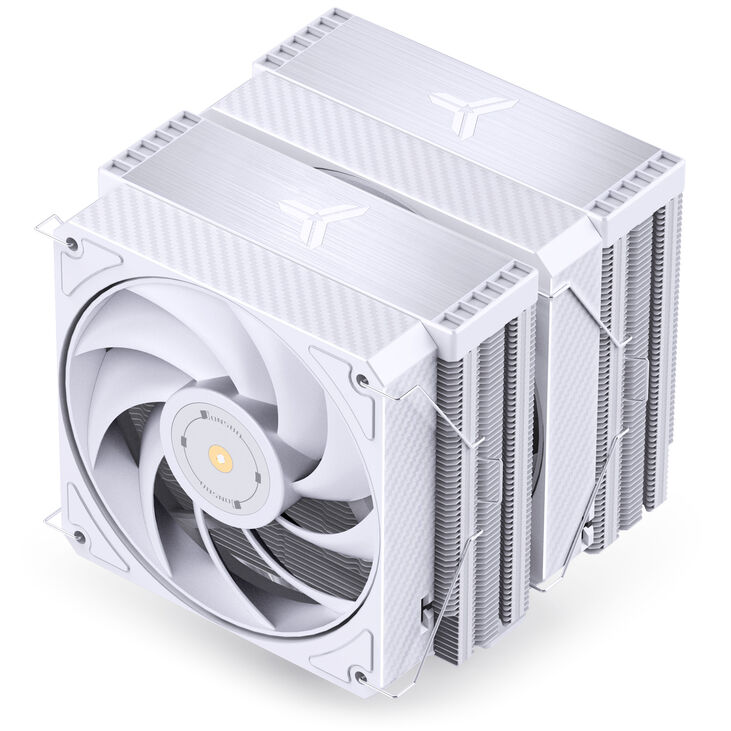 Jonsbo HX6280 CPU-Kühler, PWM, RGB - 130mm, weiß image number 3