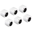 Alphacool Eiszapfen Pro fitting 16mm hard tube G1/4, 6-Pack - white image number null