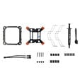 Jonsbo CC90 CPU Cooler, Dual Tower, 130mm PWM Fan, Segment Display - Black image number null