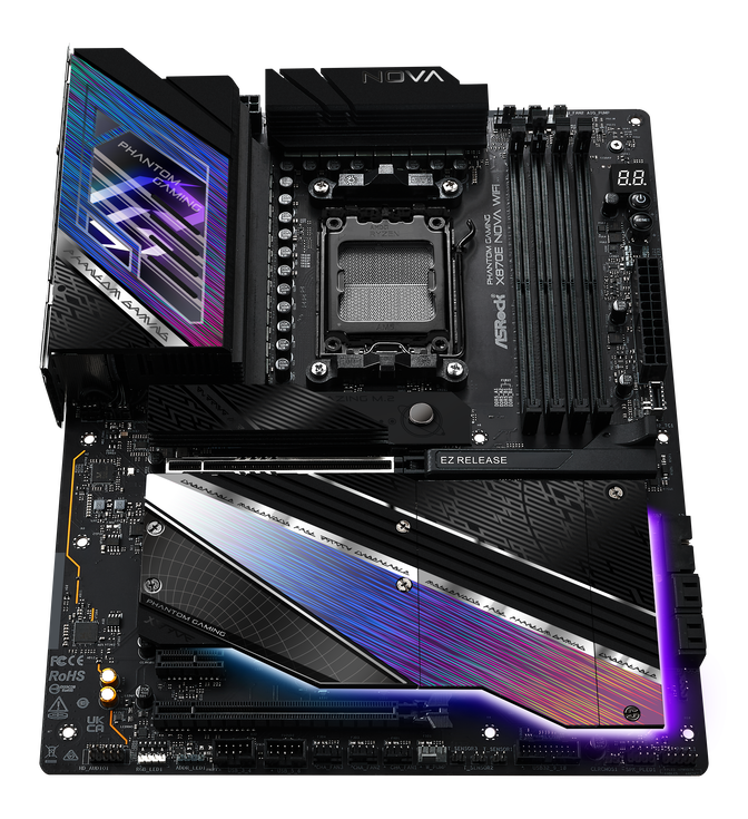 ASRock X870E Nova WiFi motherboard, socket AM5, AMD X870E, ATX, DDR5 image number 5