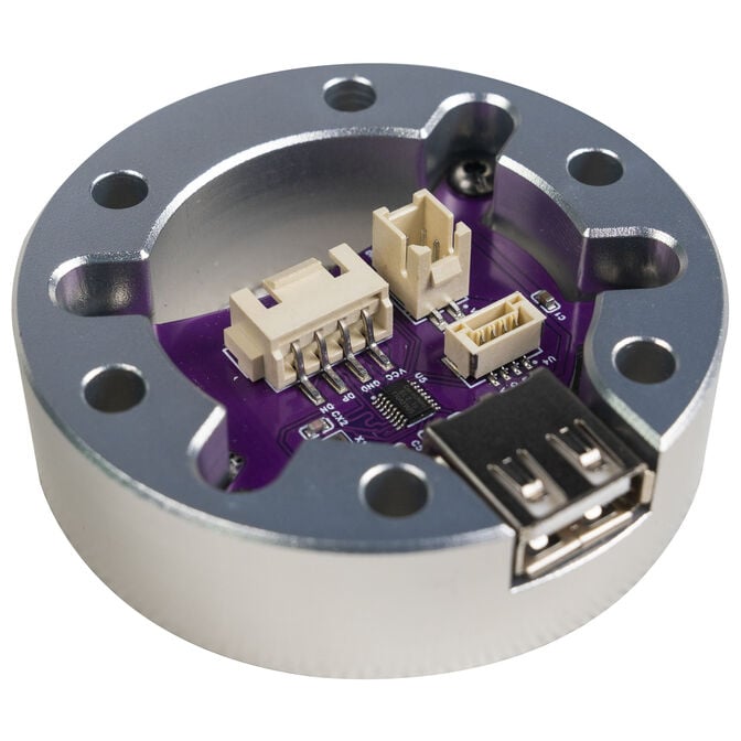 Conspit USB-A Adapter Spacer, for ARES Wheelbases - silver image number 5