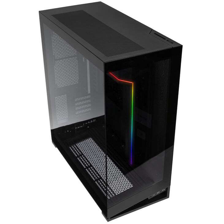 PHANTEKS NV Series NV7 E-ATX Case, Tempered Glass, D-RGB - black image number 1