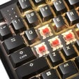 Corsair K70 Core TKL Gaming Tastatur, RGB - schwarz, Corsair MLX Red V2 Switches image number null