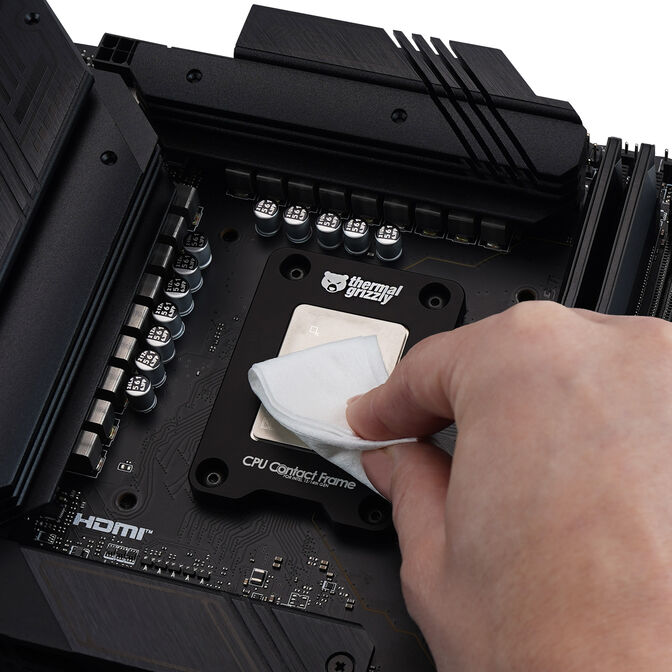 Thermal Grizzly cleaning wipes for CPUs - 10 pcs. image number 3