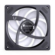 Jonsbo ZB-120 L&uuml;fter, Reverse Blade, PWM, ARGB - 120mm, schwarz image number null