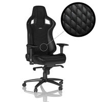 noblechairs EPIC Real Leather Gaming Chair - black