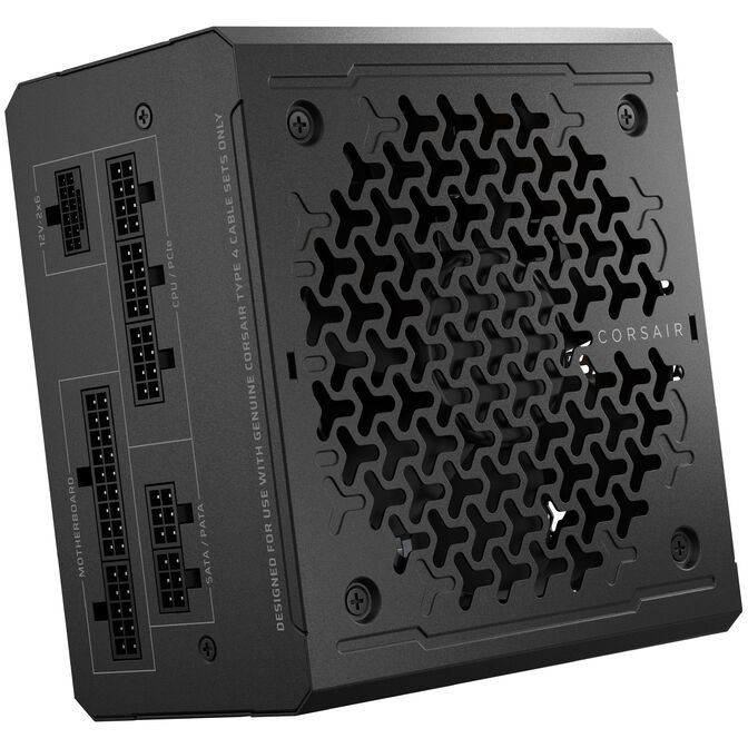 Corsair RMe Series RM850e 80 PLUS Gold Power Supply, modular, ATX 3.1, PCIe 5.1 - 850 watts, black image number 2