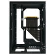 SSUPD Meshroom S V2 PC Case, Mini Case, ATX, Mesh &ndash; Black, PCIe 5.0 image number null