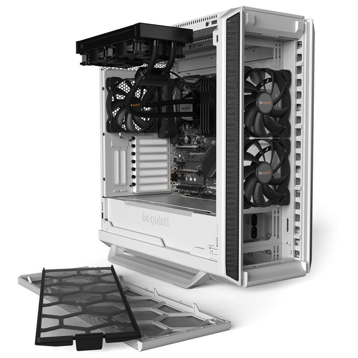 be quiet! Silent Base 802 Window Midi-Tower - Tempered Glass, weiß image number 6