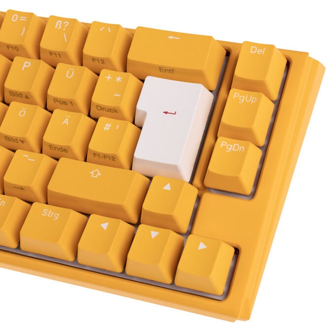 Ducky One 3 Yellow SF Gaming Tastatur, RGB LED - MX-Brown image number 6