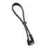 CableMod ModMesh Right Angle SATA 3 Cable 30cm - carbon image number null