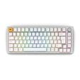 Glorious GMMK Pro mechanische Tastatur, 75% - Pre-built, ISO UK-Layout - wei&szlig; image number null
