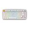 Glorious GMMK Pro mechanische Tastatur, 75% - Pre-built, ISO UK-Layout - wei&szlig;