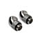 Corsair Hydro X Series Adapter 45 Grad G1/4 Zoll AG auf G1/4 Zoll IG - 2er Pack, drehbar, chrome sil