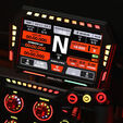 SOELPEC XR-7 Display, Simracing-Touchscreen, RGB-Telemetrie - schwarz image number null