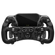 Asetek SimSports Invicta Formula Steering Wheel, 4.3-inch LCD, USB-C - Black on Black Edition image number null