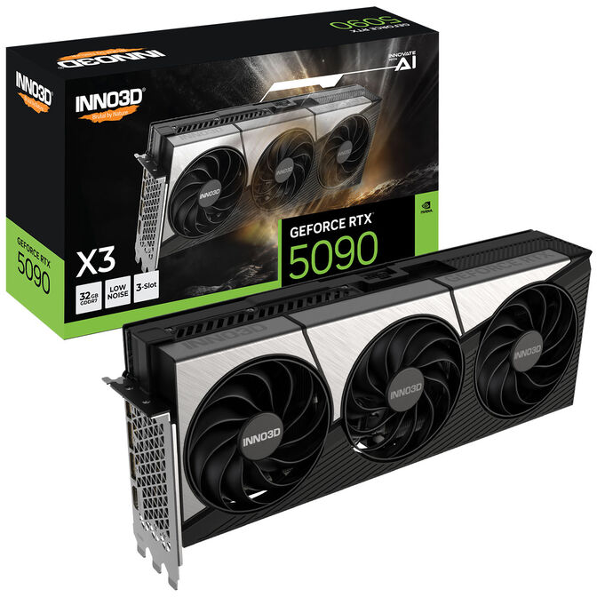 INNO3D GeForce RTX 5090 X3, 32768 MB GDDR7 image number 0