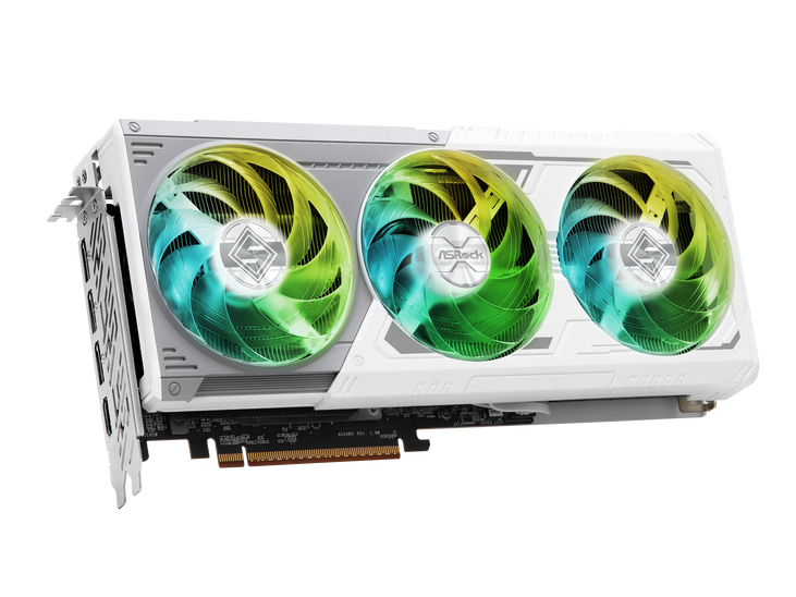 ASrock Radeon RX 9070 Steel Legend OC Grafikkarte, 16384 MB GDDR6 image number 2