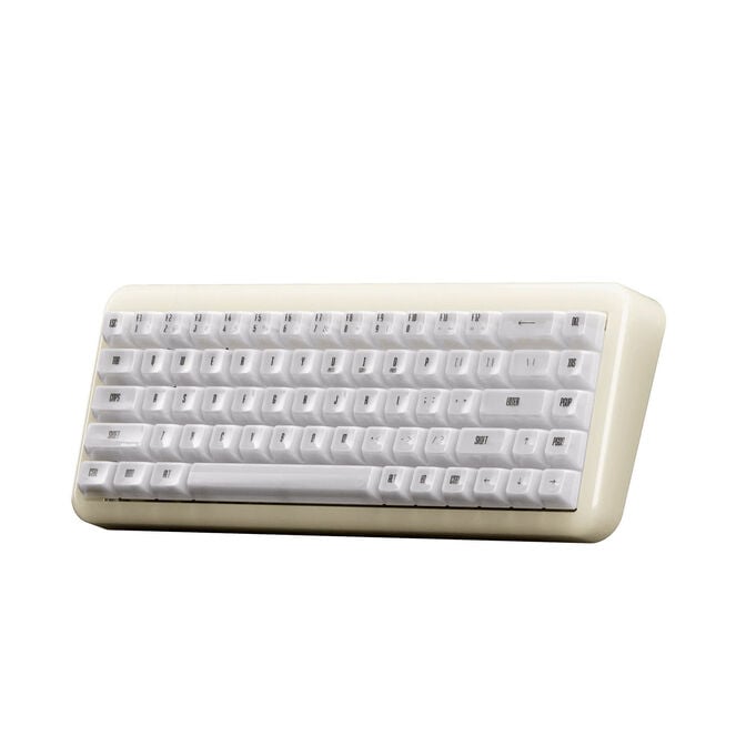 Akko YU01 White Jade Gaming Tastatur, RGB - 65%, V3 Piano Pro Switches, ANSI (US) image number 3