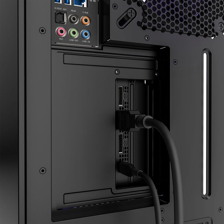 NZXT Riser PCIE 4.0 Riser Kit - black image number 4
