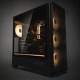 KingForge Gaming-PC Gold, AMD Ryzen 5 7500X3D, RTX 5070, Phanteks Eclipse G400A &ndash; Fertig-PC mit Windows image number null