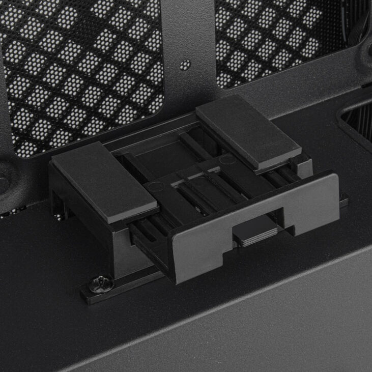 SilverStone SST-ML12B Milo Slim HTPC Micro-ATX Gehäuse - schwarz image number 6