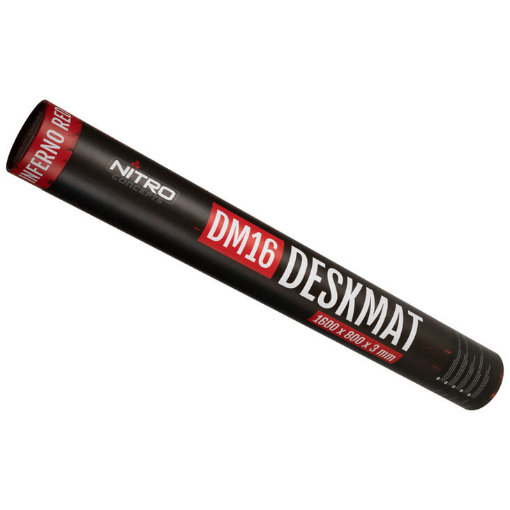 Nitro Concepts Deskmat, 1600x800mm - Black/Red image number 5
