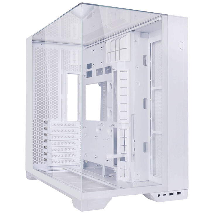 Lian Li O11 Vision Compact PC-Gehäuse, Midi-Tower, E-ATX, Tempered Glass - weiß image number 5