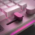 Glorious GMMK Wireless Numpad Slider - Prism Pink image number null