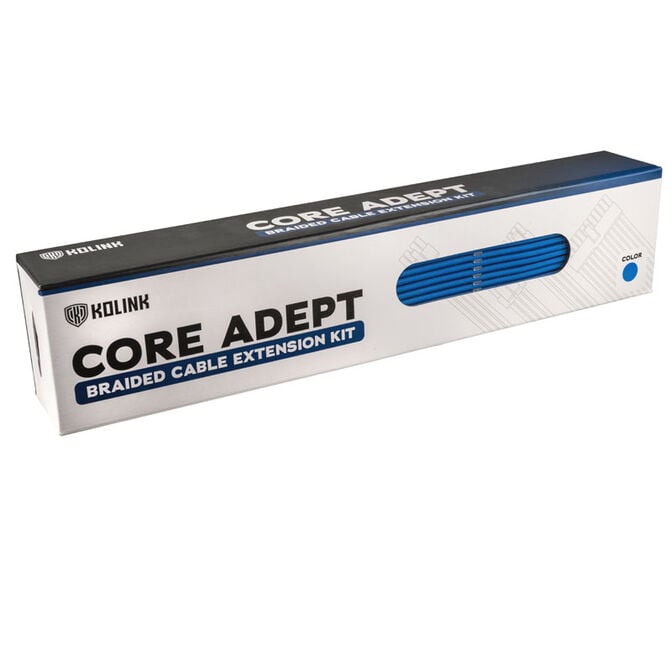 Kolink Core Adept Braided Cable Extension Kit - blau image number 3