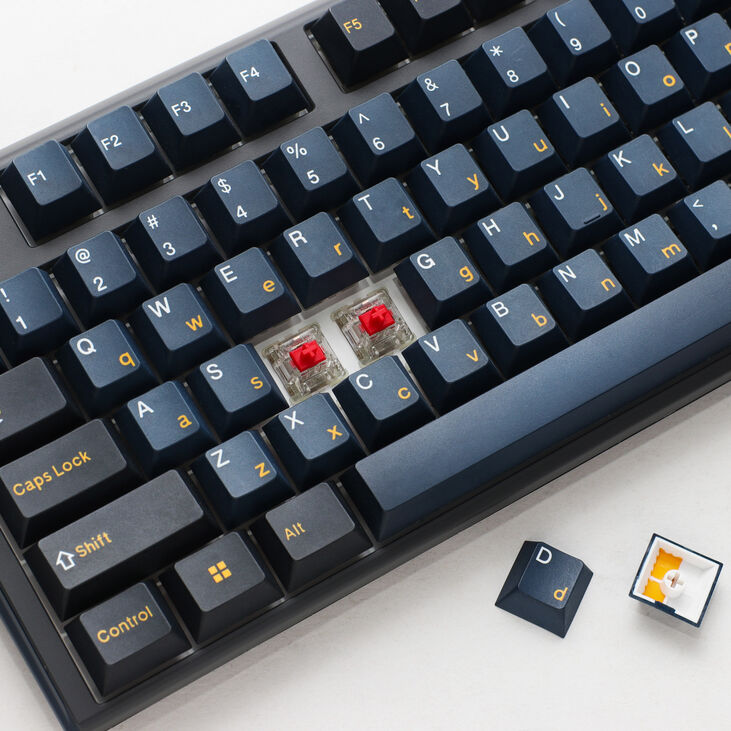 Ducky One 3 Pro Nazca Line Gaming Tastatur, mechanisch, 8.000 Hz, Hot Swap, RGB – Cherry MX2A Red, US (ANSI) image number 10