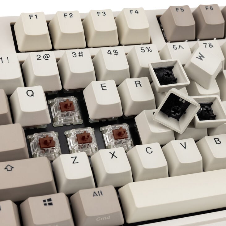 Ducky Origin Vintage Gaming Tastatur, Cherry MX-Brown (US) image number 4