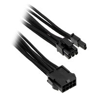 PHANTEKS 6+2-pin PCIe Extension 50cm - sleeved black