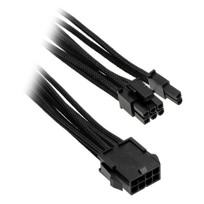 PHANTEKS 6+2-Pin PCIe Verl&auml;ngerung 50cm - sleeved schwarz image number 0